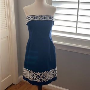 Vineyard Vines Strapless Dress
